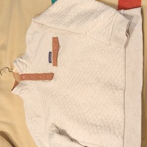 Patagonia quilted 1/4 snap - medium